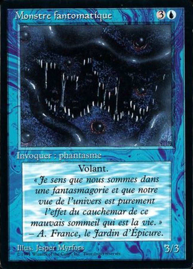 Phantom Monster [Foreign Black Border] | Card Merchant Takapuna