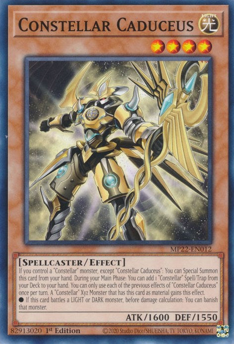 Constellar Caduceus [MP22-EN012] Common | Card Merchant Takapuna