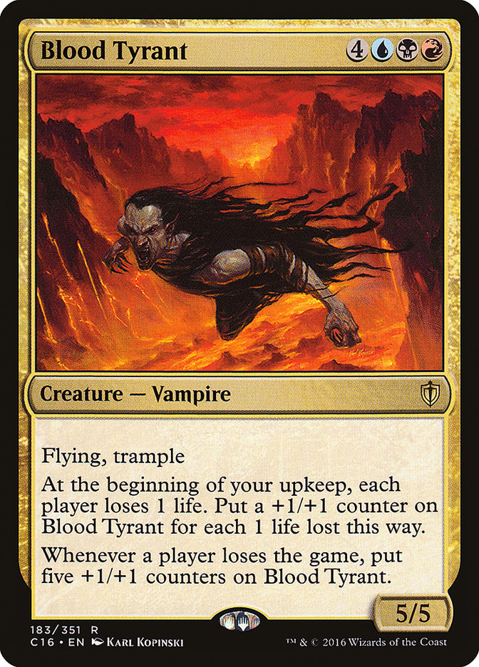 Blood Tyrant [Commander 2016] | Card Merchant Takapuna