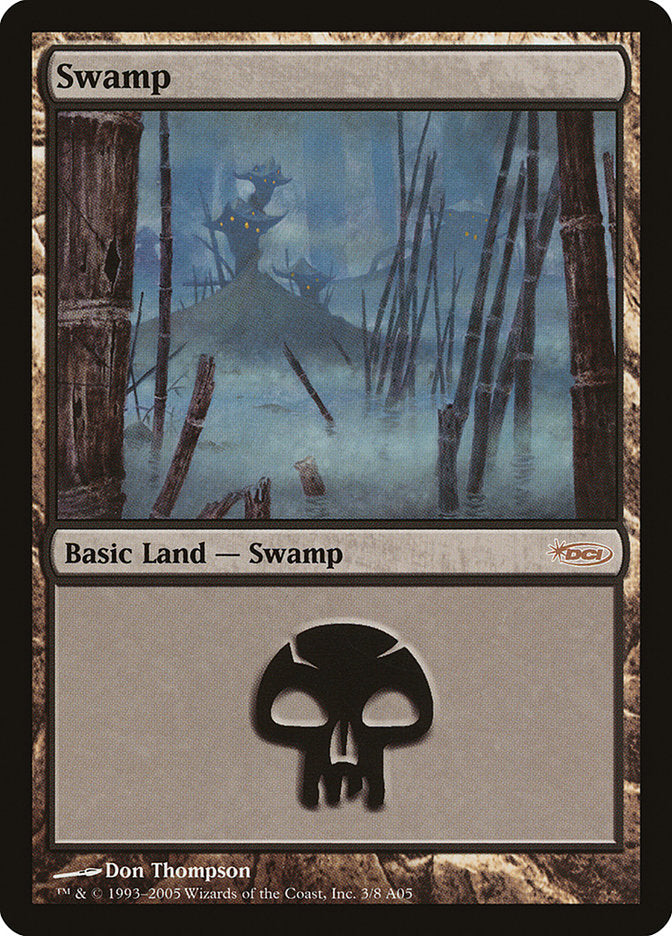 Swamp (3) [Arena League 2005] | Card Merchant Takapuna