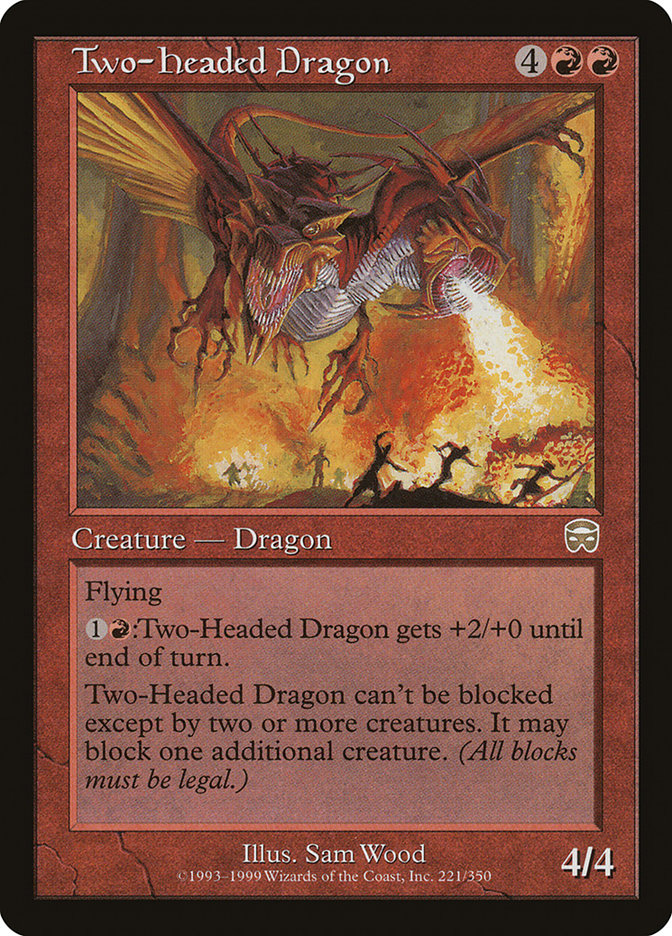 Two-Headed Dragon [Mercadian Masques] | Card Merchant Takapuna