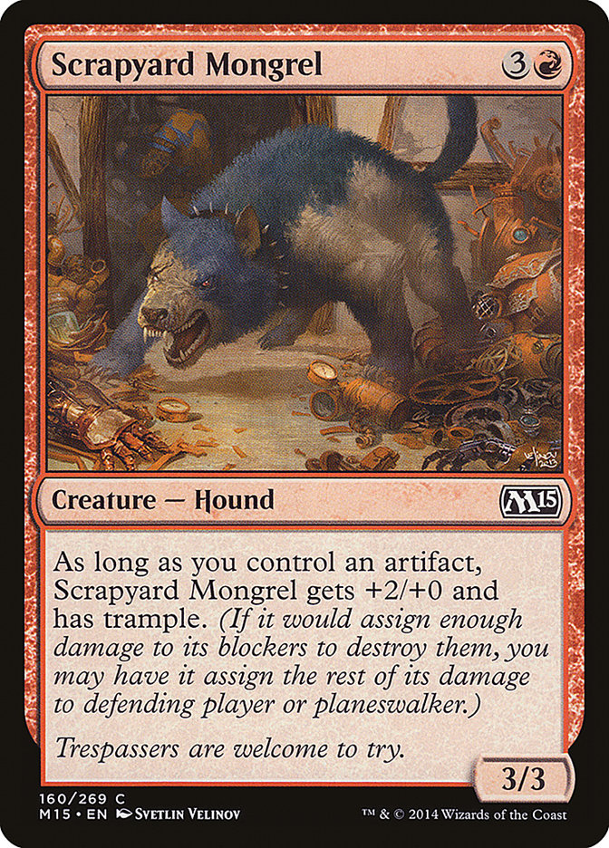 Scrapyard Mongrel [Magic 2015] | Card Merchant Takapuna