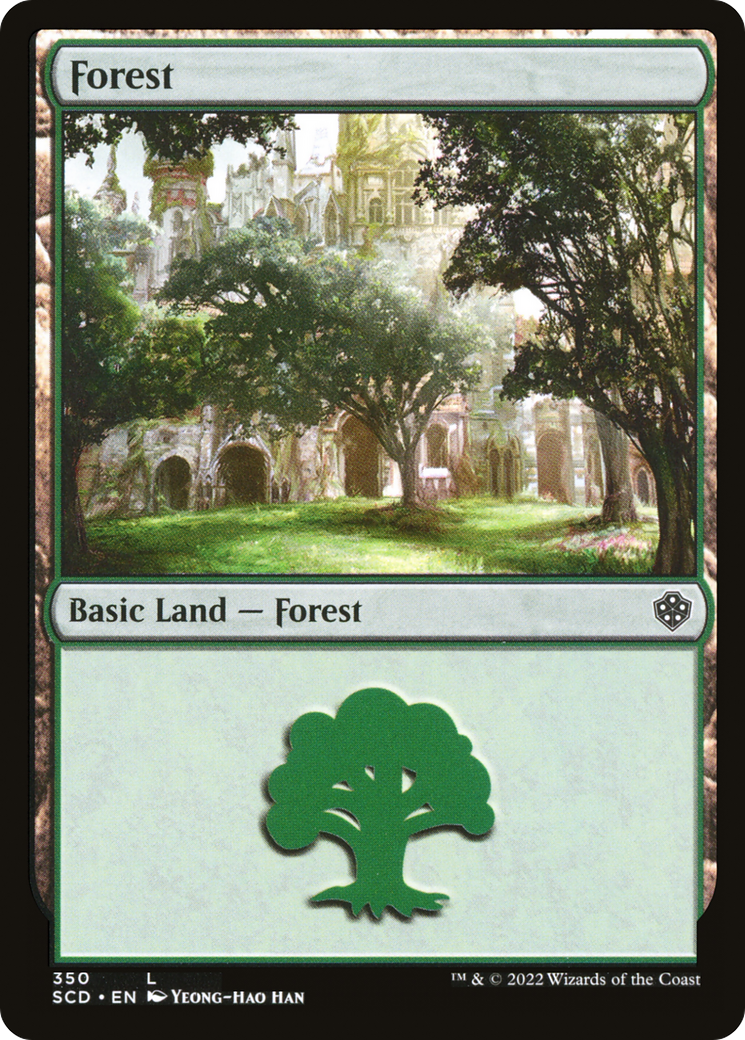 Forest (350) [Starter Commander Decks] | Card Merchant Takapuna