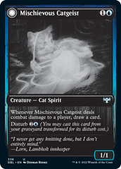 Mischievous Catgeist // Catlike Curiosity [Innistrad: Double Feature] | Card Merchant Takapuna