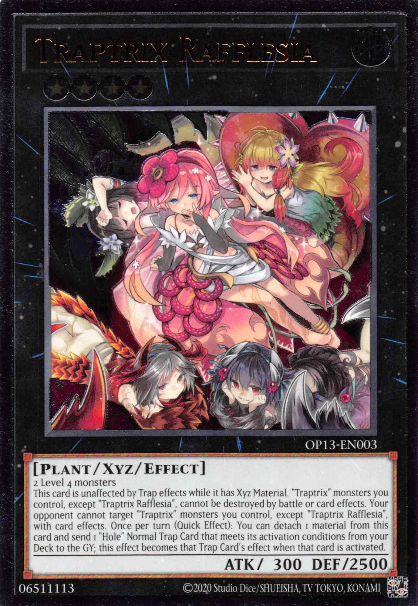 Traptrix Rafflesia [OP13-EN003] Ultimate Rare | Card Merchant Takapuna