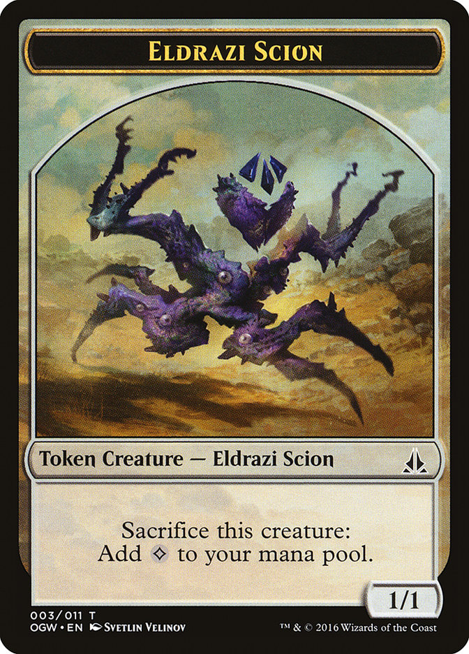 Eldrazi Scion Token (003/011) [Oath of the Gatewatch Tokens] | Card Merchant Takapuna