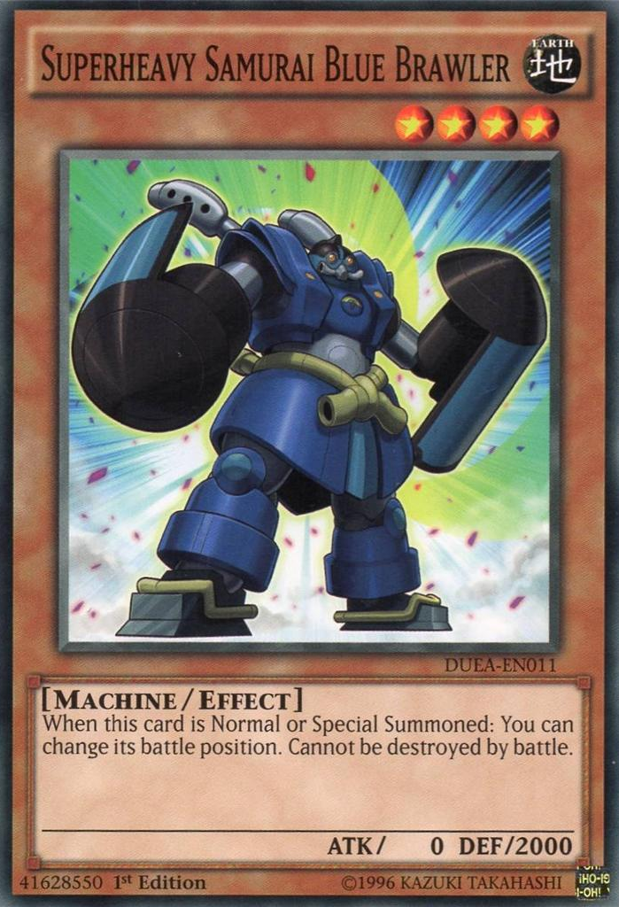 Superheavy Samurai Blue Brawler [DUEA-EN011] Common | Card Merchant Takapuna