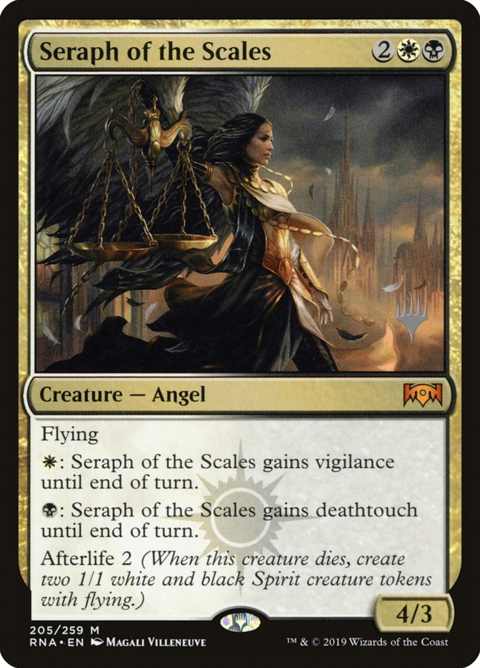 Seraph of the Scales (Promo Pack) [Ravnica Allegiance Promos] | Card Merchant Takapuna