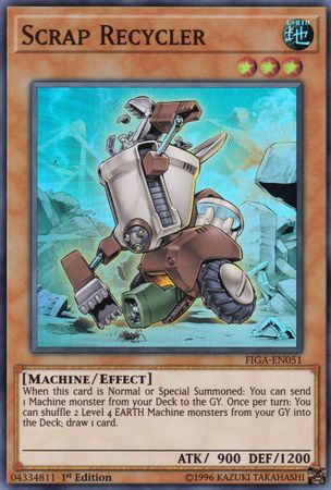 Scrap Recycler [FIGA-EN051] Super Rare | Card Merchant Takapuna