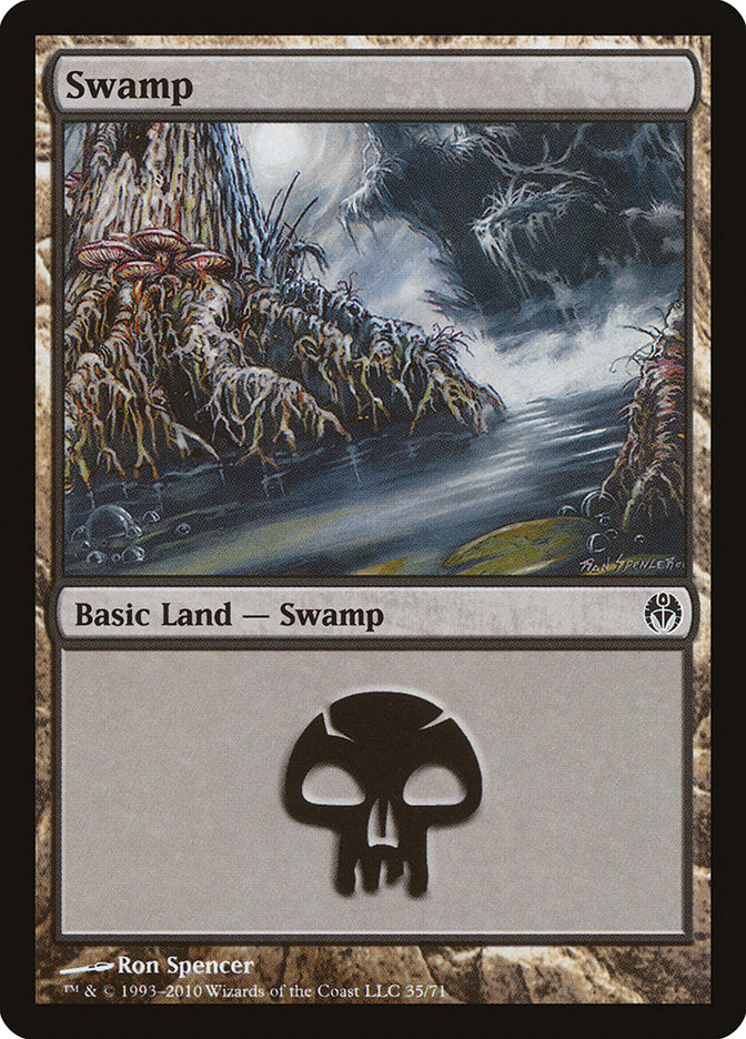 Swamp (35) [Duel Decks: Phyrexia vs. the Coalition] | Card Merchant Takapuna