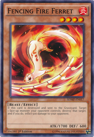 Fencing Fire Ferret [SDMP-EN017] Common | Card Merchant Takapuna