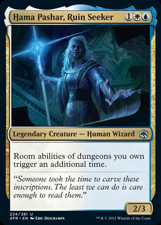 Hama Pashar, Ruin Seeker [Dungeons & Dragons: Adventures in the Forgotten Realms] | Card Merchant Takapuna