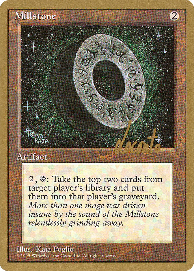 Millstone (Michael Loconto) [Pro Tour Collector Set] | Card Merchant Takapuna