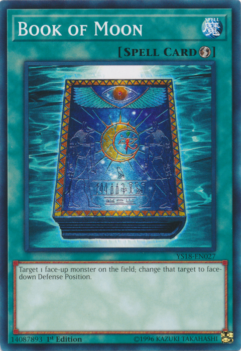 Book of Moon [YS18-EN027] Common | Card Merchant Takapuna