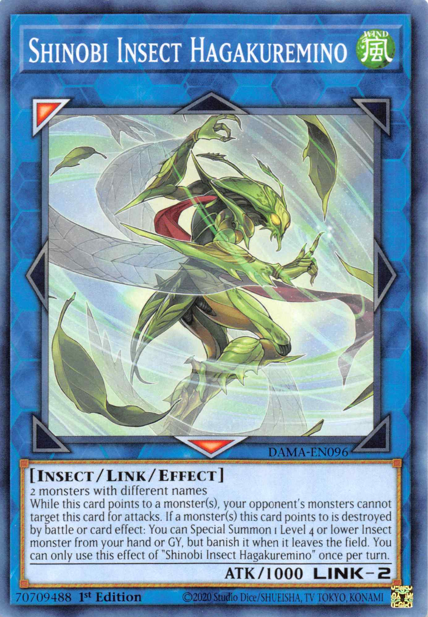 Shinobi Insect Haggakuremino [DAMA-EN096] Common | Card Merchant Takapuna