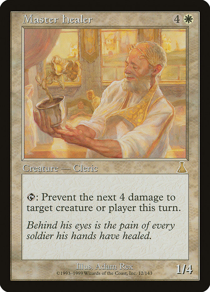 Master Healer [Urza's Destiny] | Card Merchant Takapuna