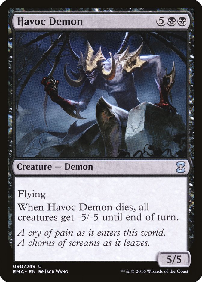 Havoc Demon [Eternal Masters] | Card Merchant Takapuna