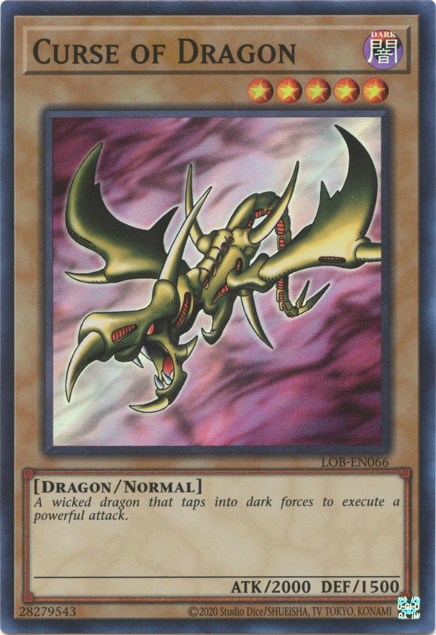 Curse of Dragon (25th Anniversary) [LOB-EN066] Super Rare | Card Merchant Takapuna