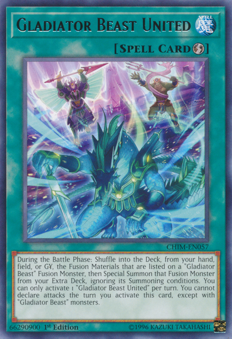 Gladiator Beast United [CHIM-EN057] Rare | Card Merchant Takapuna