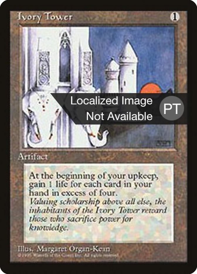 Ivory Tower [Fourth Edition (Foreign Black Border)] | Card Merchant Takapuna