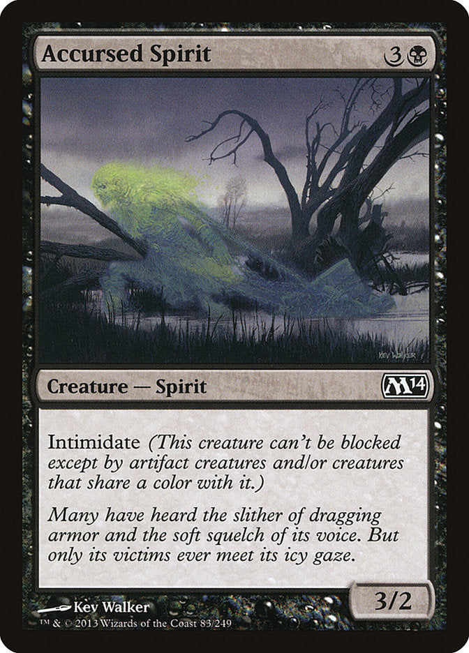 Accursed Spirit [Magic 2014] | Card Merchant Takapuna