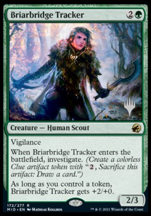 Briarbridge Tracker (Promo Pack) [Innistrad: Midnight Hunt Promos] | Card Merchant Takapuna