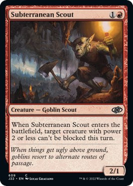 Subterranean Scout [Jumpstart 2022] | Card Merchant Takapuna