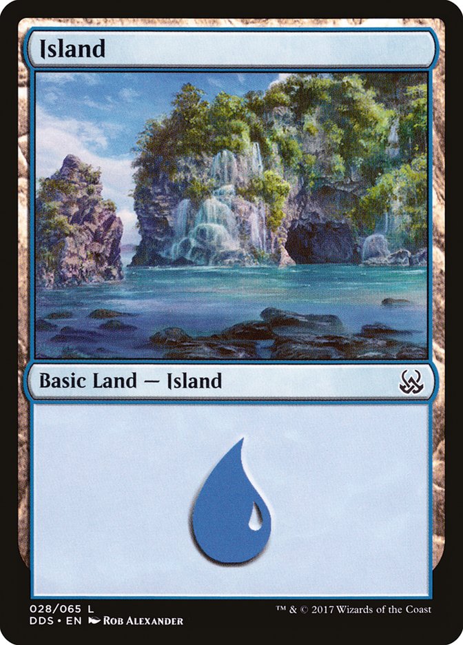 Island (28) [Duel Decks: Mind vs. Might] | Card Merchant Takapuna