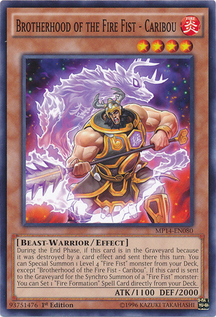 Brotherhood of the Fire Fist - Caribou [MP14-EN080] Common | Card Merchant Takapuna