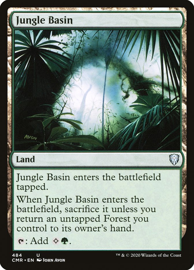 Jungle Basin [Commander Legends] | Card Merchant Takapuna