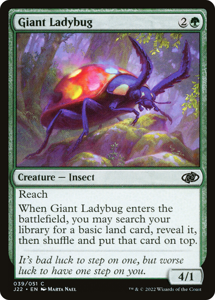 Giant Ladybug [Jumpstart 2022] | Card Merchant Takapuna