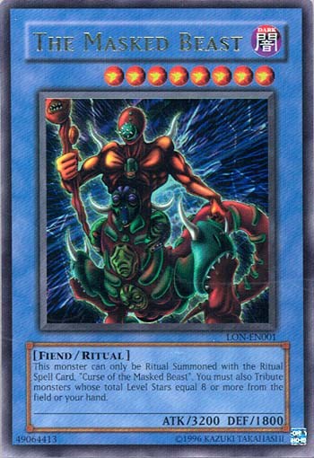 The Masked Beast [LON-EN001] Ultra Rare | Card Merchant Takapuna