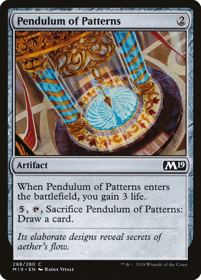 Pendulum of Patterns [Core Set 2019] | Card Merchant Takapuna