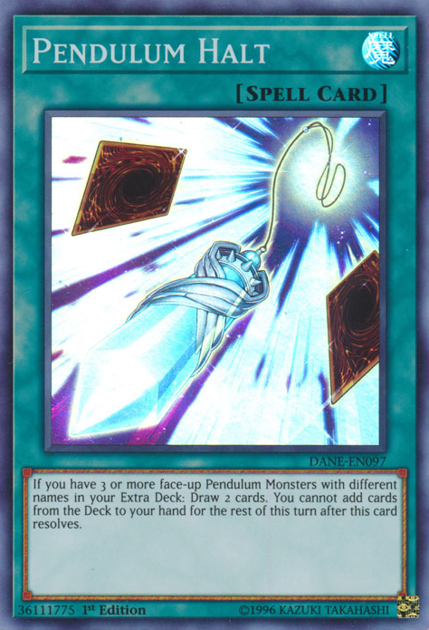 Pendulum Halt [DANE-EN097] Super Rare | Card Merchant Takapuna