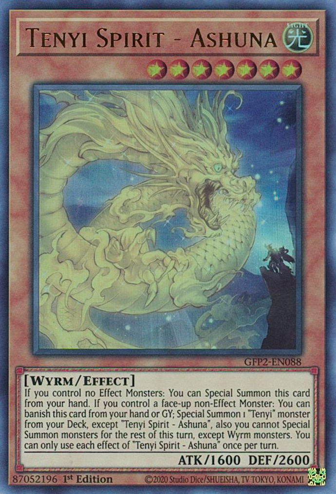 Tenyi Spirit - Ashuna [GFP2-EN088] Ultra Rare | Card Merchant Takapuna