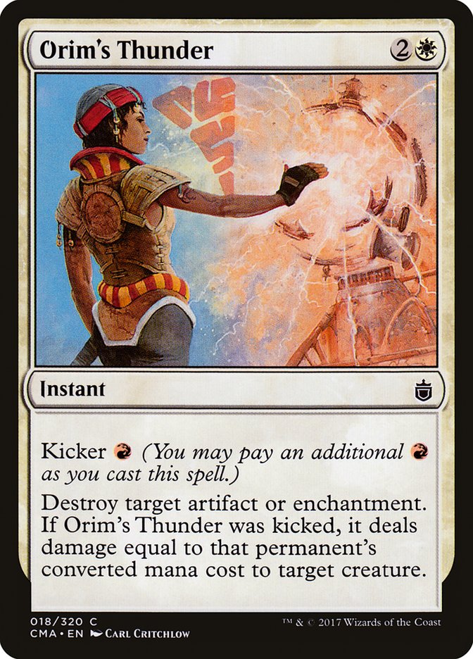 Orim's Thunder [Commander Anthology] | Card Merchant Takapuna