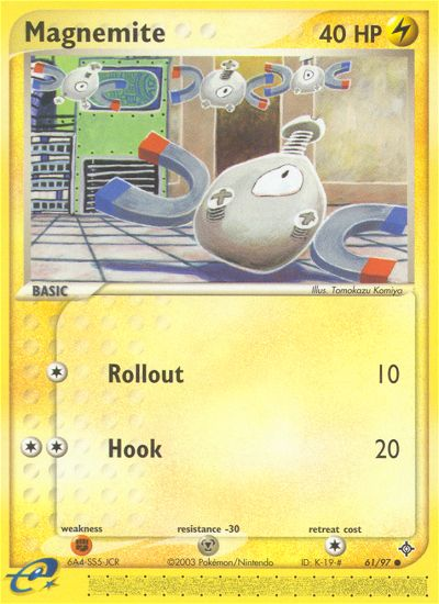 Magnemite (61/97) [EX: Dragon] | Card Merchant Takapuna