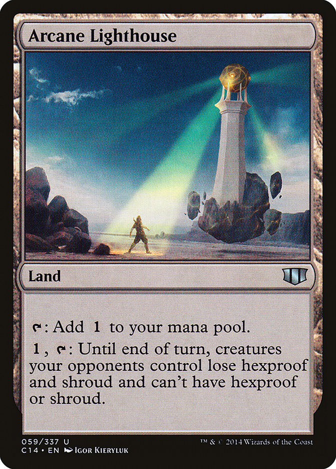 Arcane Lighthouse [Commander 2014] | Card Merchant Takapuna