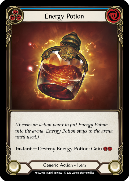 Energy Potion [KSU029-R] (Katsu Hero Deck)  1st Edition Normal | Card Merchant Takapuna