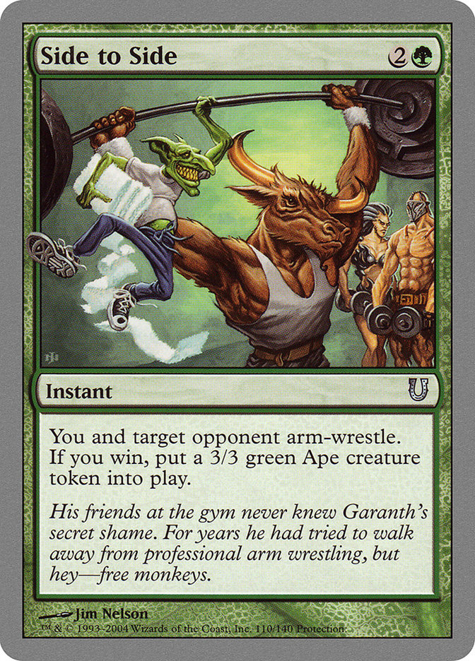 Side to Side [Unhinged] | Card Merchant Takapuna