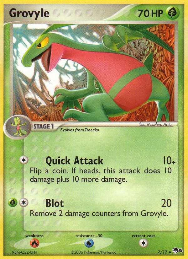 Grovyle (7/17) [POP Series 4] | Card Merchant Takapuna