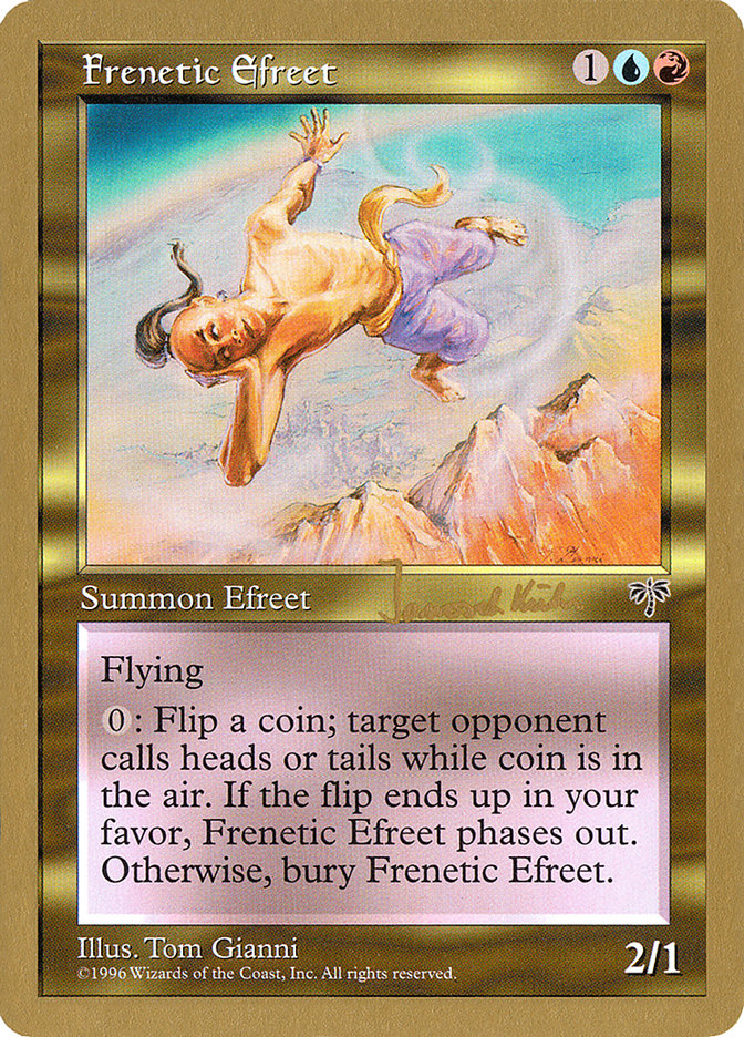 Frenetic Efreet (Janosch Kuhn) [World Championship Decks 1997] | Card Merchant Takapuna