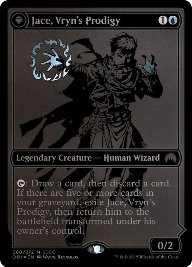 Jace, Vryn's Prodigy // Jace, Telepath Unbound [San Diego Comic-Con 2015] | Card Merchant Takapuna