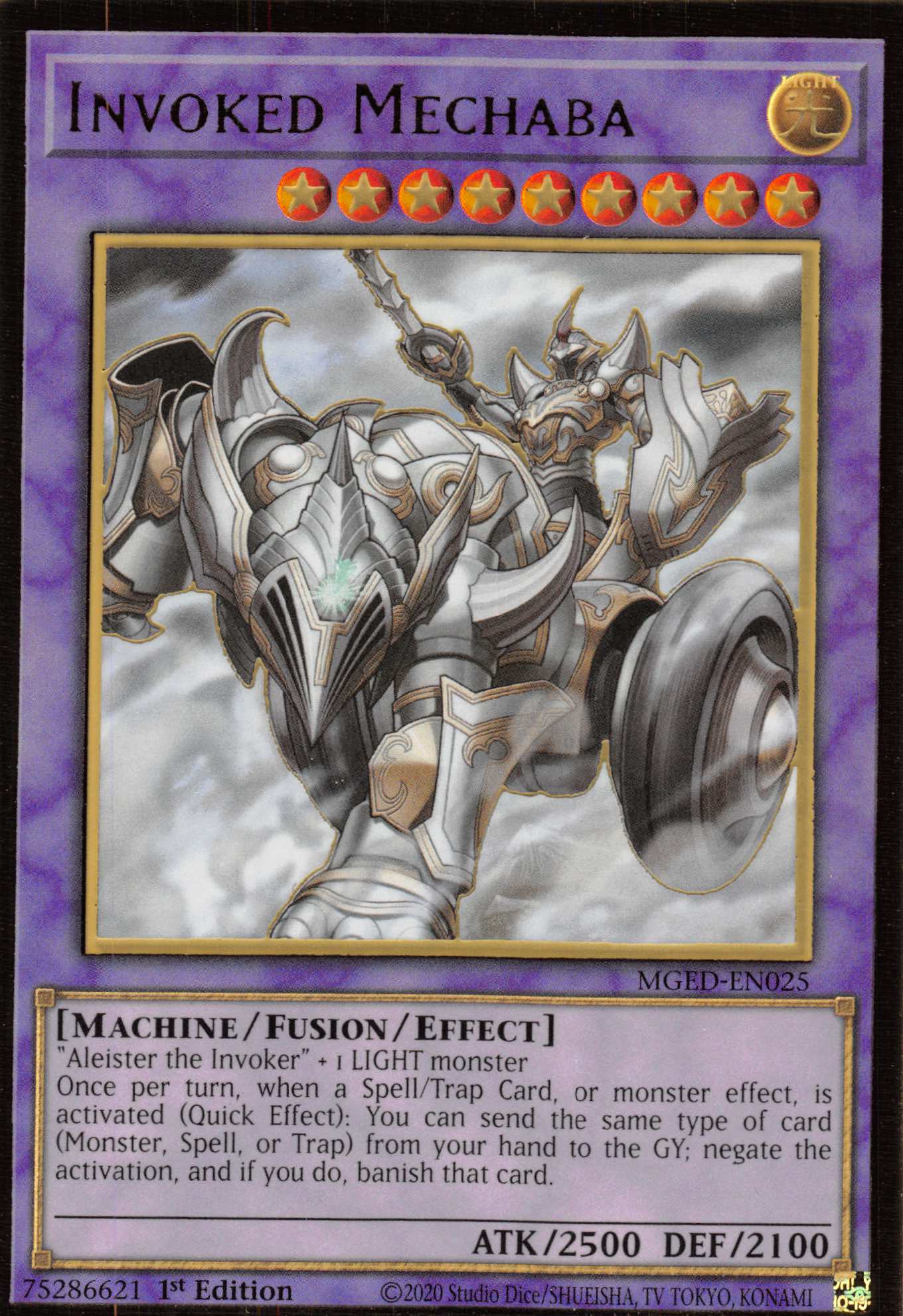 Invoked Mechaba [MGED-EN025] Gold Rare | Card Merchant Takapuna