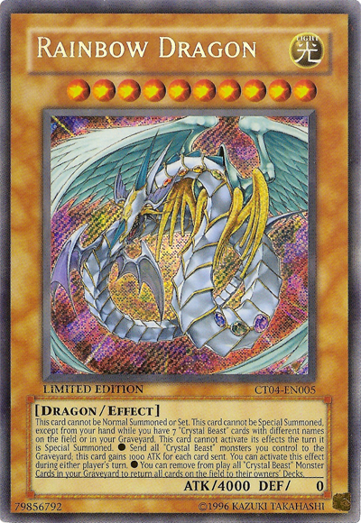 Rainbow Dragon [CT04-EN005] Secret Rare | Card Merchant Takapuna