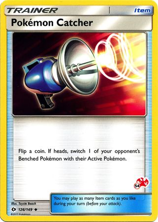 Pokemon Catcher (126/149) (Charizard Stamp #54) [Battle Academy 2020] | Card Merchant Takapuna