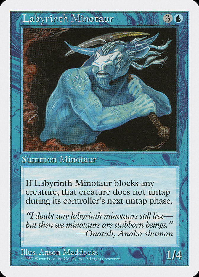 Labyrinth Minotaur [Fifth Edition] | Card Merchant Takapuna