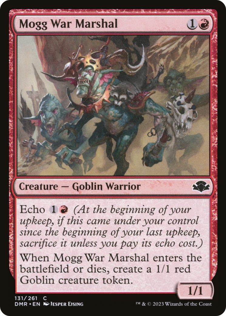 Mogg War Marshal [Dominaria Remastered] | Card Merchant Takapuna