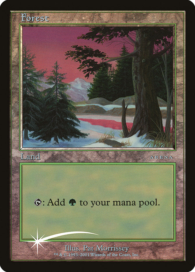 Forest (1) [Arena League 2001] | Card Merchant Takapuna