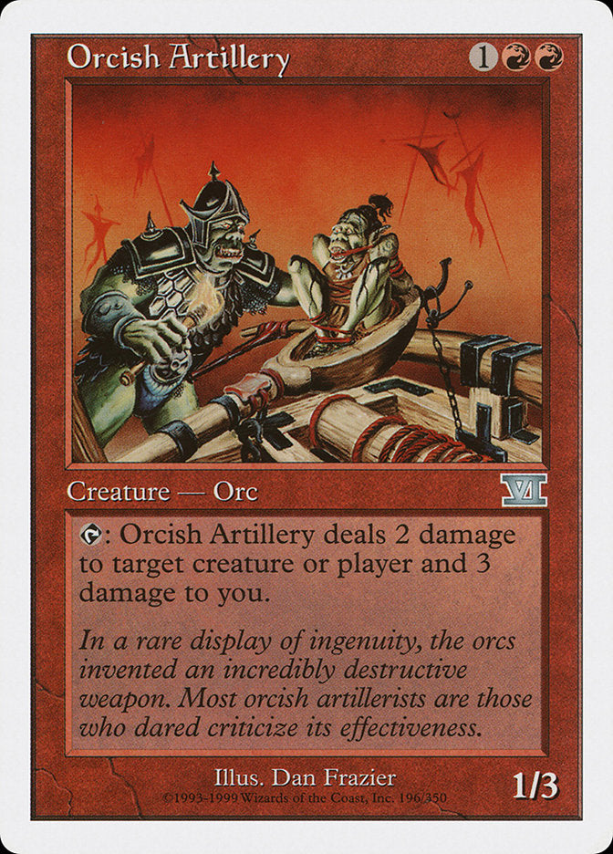 Orcish Artillery [Classic Sixth Edition] | Card Merchant Takapuna